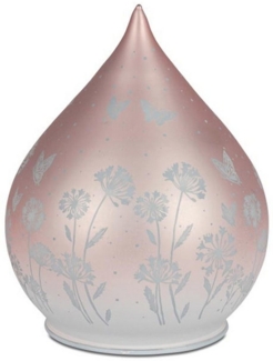 formano LED Dekolicht Tropfen pastell rosa 13cm 15cm 21cm Blumen, LED fest integriert