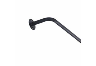 Mirabeau Gardinenstange Gardinenstange Omara dunkelgrau, Ø 0 mm, Eisen