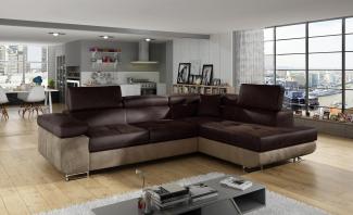 Wohnideebilder Anton Dunkelbraun Ecksofas & Eckcouches An_32