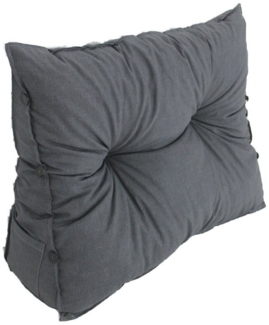 Home Feeling Polsterauflage Palettenkissen Rückenkissen Keilkissen 120 x 50 x 20 cm