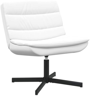 vidaXL Drehstuhl Weiß 63 x 75 x 76 cm PU 42007345