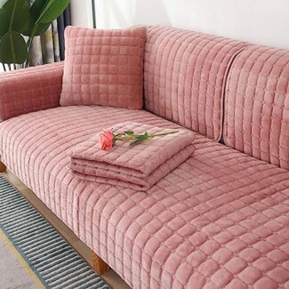 Coonoor Sofaschoner Sofabezug 1 2 3 4 Sitzer Sofaschoner rutschfest L Form Sofaüberwurf, Couch Bezug Ecksofa, Sofa Überzug Couchbezug U Form
