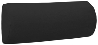 vidaXL Kopfstütze für Liegestuhl Schwarz 40 x 7,5 x 15 cm Textilene 47932