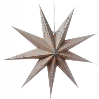 MARELIDA LED Stern Papierstern Sara Weihnachtsstern Faltstern Leuchtstern 69cm