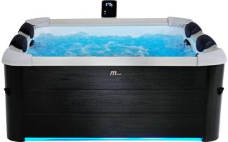 DEKO VERTRIEB BAYERN Whirlpool XXL Premium MSPA LED Whirlpool Outdoor Pool 160x160x65cm UVC OSLO 2024