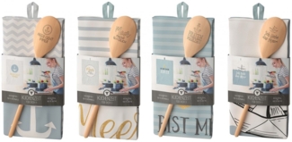 Geschirrtuch mit Kochlöffel Geschenk Set Küchenzeit La Vida Auswahl Meer Glücklich 3068151