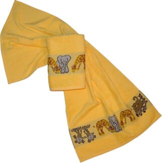 Dyckhoff Handtücher Affe, Walkfrottee (2-St), mit Tierbordüre