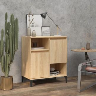 vidaXL Sideboard Sonoma-Eiche 60x35x70 cm Holzwerkstoff 821151
