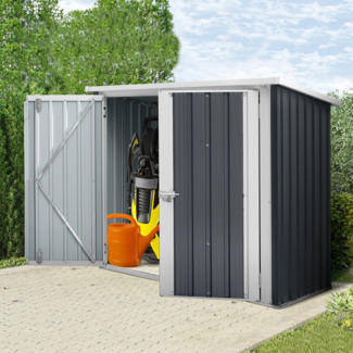 HOME DELUXE, Geräteschuppen BOHIO XXS, grau