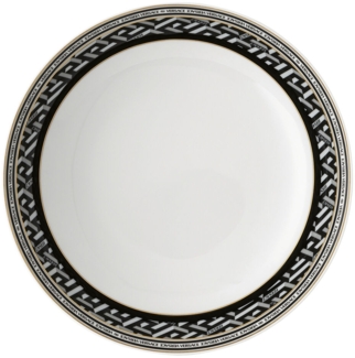 Rosenthal Versace La Greca Signature Black Suppenteller 22 cm