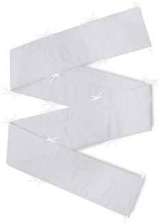 Amilian Bettnestchen Bettumrandung 420x30 cm für Babybett 140x70 cm geeignet (rundherum), (Nestchen, Kantenschutz), Bettausstattung
