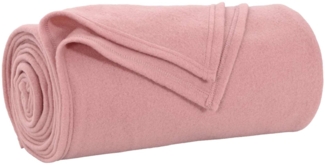vidaXL Wohndecken 24 Stück Rosa 270x240 cm Fleece 42017124