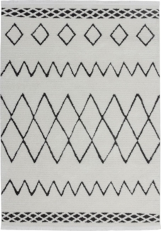 Teppich SchoenesWohnen24 Agadir 310 Schwarz 200x290 cm