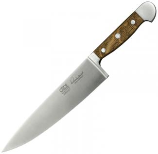 Kochmesser mittel E805/21 von GÜDE, Serie Alpha Fasseiche, 21 cm lange Klinge