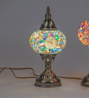 formano Nachttischlampe Mosaik, Farbe: Bunt, Motiv: Mosaik