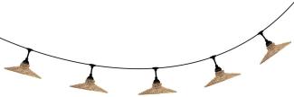 PR Home 1216503-3729 Flex Out Lichterkette Sari 5-flammig natur 650 cm