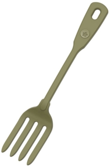 Kochblume Serviergabel Küchengabel Olive