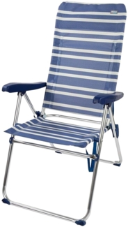 BigBuy Productos de hogar Mykonos Stuhl, Blau, Standard