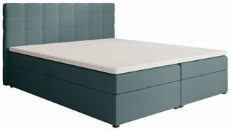Beautysofa Boxspringbett TOPIQ mit Bettkasten (Bett für Schlafzimmer), mit 2x Bettkästen, Federkernmatratze
