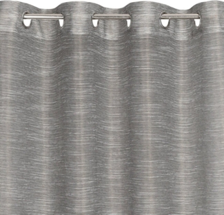 Eurofirany Gardine Klassische Gardinen zum Wohnzimmer, Ösengardinen, 140x250 Durchsichtig, Store