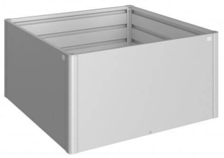 Biohort Hochbeet 152 x 152 x 77 cm (BxTxH) lieferbar in 3 Farben silber-metallic