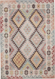 benuta Teppich George, rechteckig, Höhe: 5 mm, Vintage-Look, Kurzflor, Teppich Wohnzimmer, Schlafzimmer, Waschbar