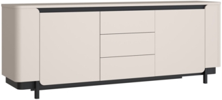 Sideboard Venedig / Vodol, Holzwerkstoff, Beige, 205 x 78 x 45 cm