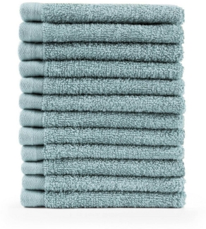 Blumtal Gästehandtücher 30x30 cm - weich und saugstark, Frottee (12-St), 12er und 24er Set, 100% Baumwolle