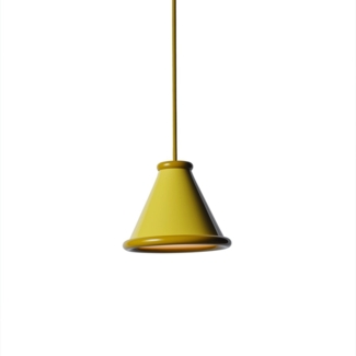 Belid Pendelleuchte Belle 15cm Zinkgelb Honiggelb 2700K