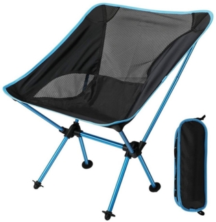 EXTSUD Campingstuhl Campingstuhl Anglerstuhl Klappstuhl Tragbar Stuhl (kompakter tragbar Stuhl mit Tragetasche für Outdoor Aktivitäten,Camping,Grill,Picknick,Strand,Wandern max Belastung beträgt 150kg)