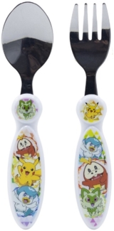 Pokemon Kinderbesteck Set 2-teilig – Löffel & Gabel mit Motivgriffen