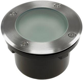 Bodenleuchte "BEL GX53 R " rundØxT 12x7cm, IP65, GX53 Fassung