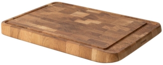 Continenta Schneidebrett, Eiche Stirnholz 42x29x3,5cm