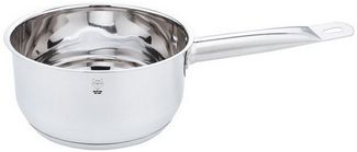 Gustav Voss Kochtopf induktionsfähiger Edelstahl Topf, Edelstahl (Induktionskochtopf), Induktion Literskala