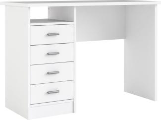 INOSIGN Schreibtisch Function Plus, Arbeitstisch, Bürotisch, mit 4 Schubladen, 1 offenes Fachbreite 110 cm