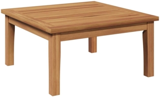 vidaXL Gartentisch Braun Massivholz Teak 42006400