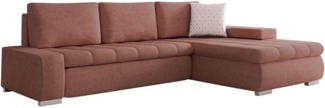 Ecksofa Orkan Mini (Farbe: Uttario Velvet 2955 + Evo 28)
