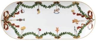 Royal Copenhagen Starfluted Christmas Platte Oval 39 cm