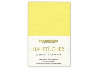 Traumschloss Betttuch Haustuch, 100% Baumwolle, Gummizug: ohne, (1 Stück), aus 100% Baumwolle, ohne Gummizug