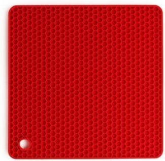 WOLL Silikon-Spritzschutz Untersetzer hitzebeständig bis 260 °C 19 x 1 x 19 cm nicht Induktionsgeeignet Spülmaschinenfest