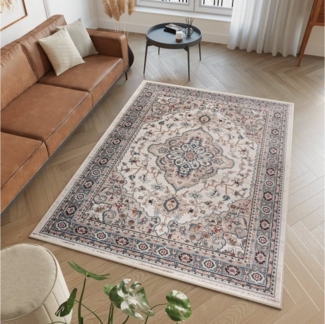Tapiso Teppich COLORADO, rechteckig, Höhe: 10 mm, Wohnzimmer, Schlafzimmer, Kurzflor, klassisch Design