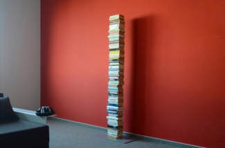 Radius Bücherregal Booksbaum 2 Silber einreihig stehend gross - 735 c