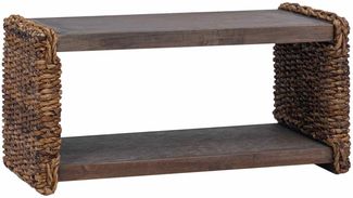 vidaXL Couchtisch Natur 70 x 35 x 35 cm Massives Mahagoni Holz 42011579