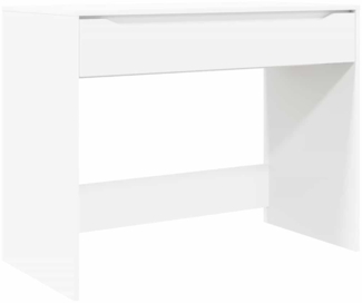 vidaXL Schreibtisch mit Schubladen Weiß 100 x 50 x 78 cm Holzwerkstoff 888937