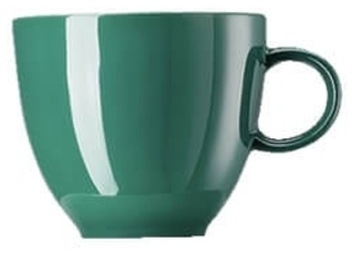 Thomas Sunny Day Espresso-Mokka-Obertasse, Obere, Porzellan, Seaside Green, 80 ml, 10850-408544-14722
