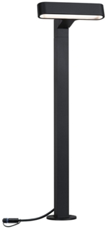 Paulmann 94546 Plug&Shine LED Pollerleuchte Ito horizontal IP65 3000K Anthrazit