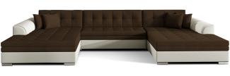 ELTAP 'Vento', Ecksofa, Braun , 359 x 165 x 78 cm