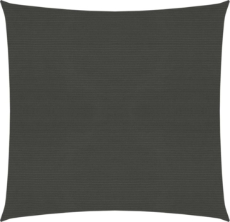 DOTMALL Sonnensegel Sonnensegel 160 g/m² Anthrazit 2,5x2,5 m HDPE
