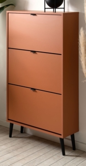 Schuhschrank Aldan in terracotta 70 x 125 cm