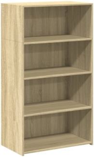 vidaXL Highboard Sonoma-Eiche 70x41x124 cm Holzwerkstoff 846406